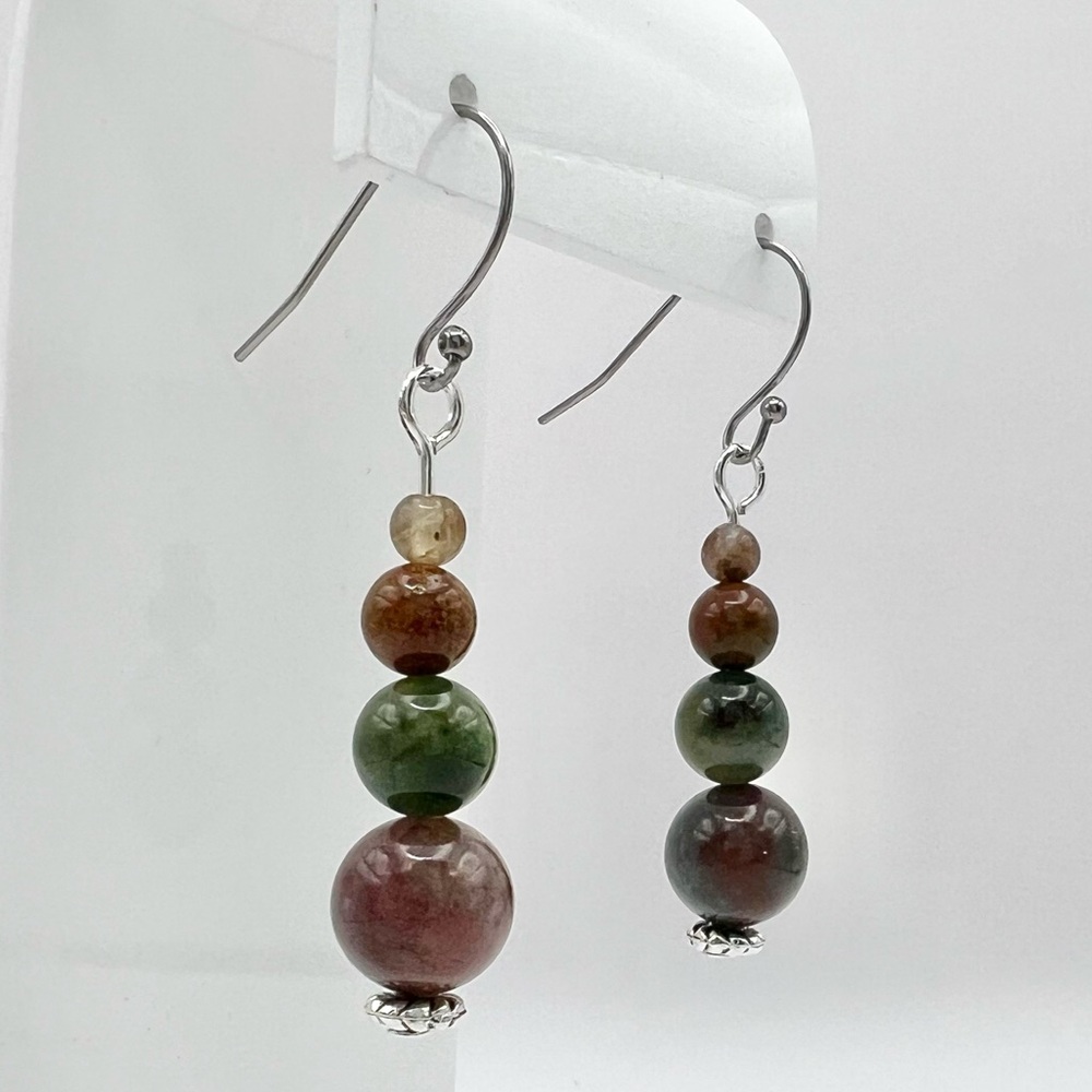 INDIAN AGATE EARRINGS